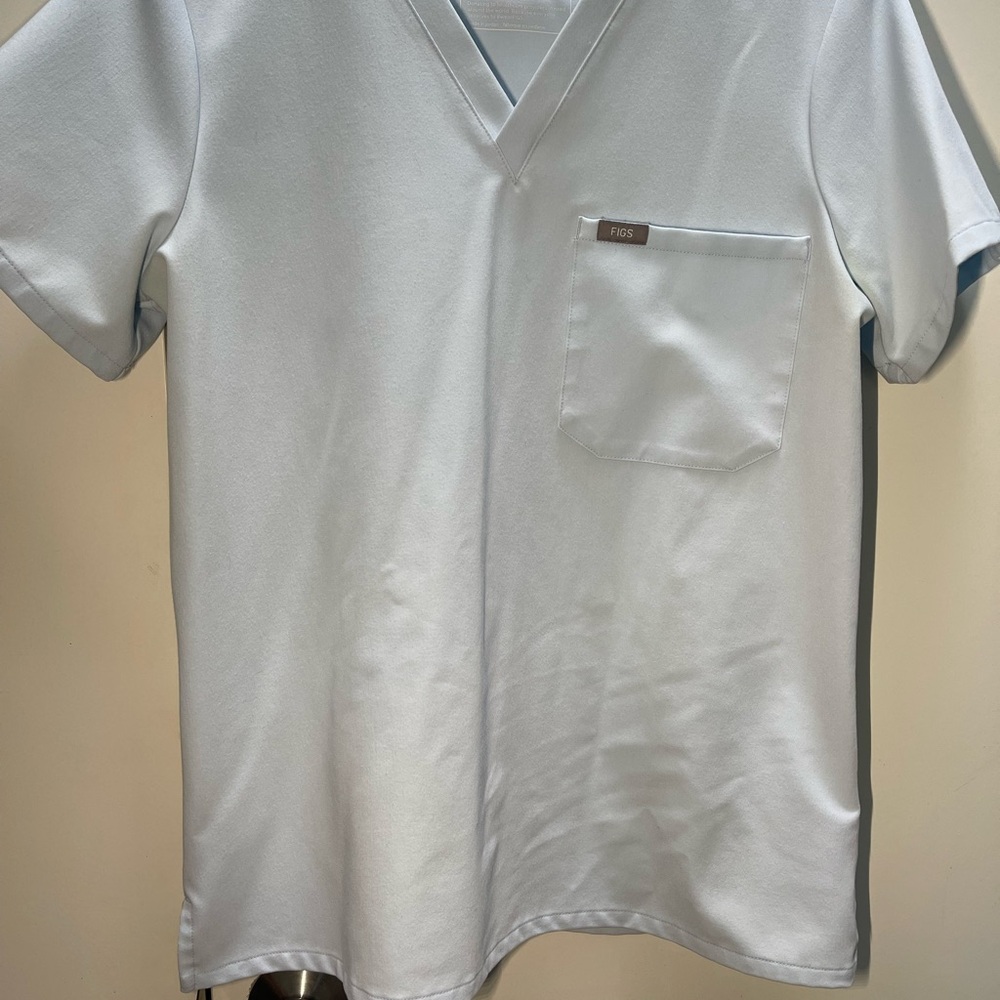 Figs Open Skies (blue) scrubs set